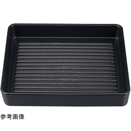 30cm 長角肉皿 黒(塗無)大 542