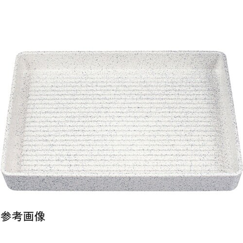 22cm 長角肉皿 銀たたき 54252