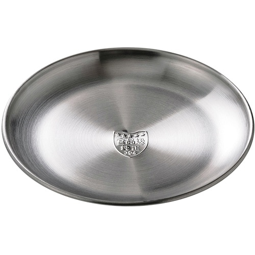 φ170丸皿(ステンレス)マット 621