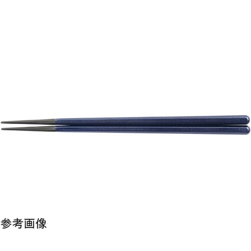 PBT22.0cm 六角木目箸 ブルーメ