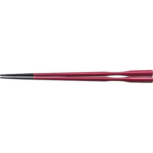 抗22.5cm 七角多久島箸 漆調溜先乾