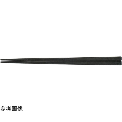 SPS 22.6cm 面取角箸 黒OM