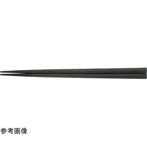 PBT21cm 五角箸 黒OM 9003