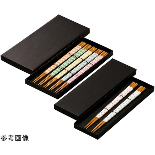 箸 ボックス(二膳)黒 90031425