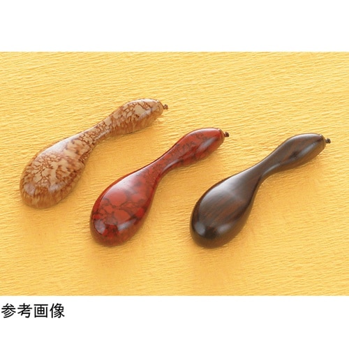 ひさご 型箸置き 紫檀 85915230