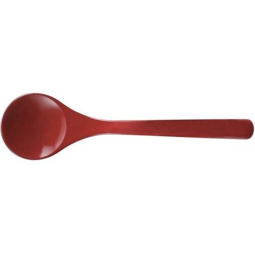 PBT スープスプーン(小)朱OM 80