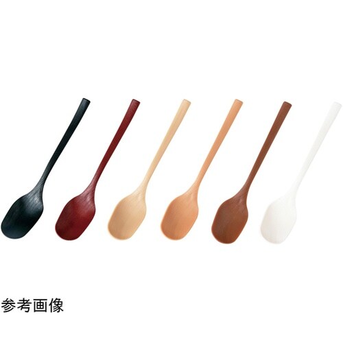 耐熱ABS木目ティースプーン キャラメル