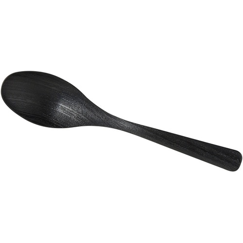 耐A木目ディッシュスプーン ブラックOM