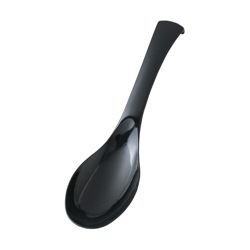 PBT平型ラーメンレンゲ ブラックOM