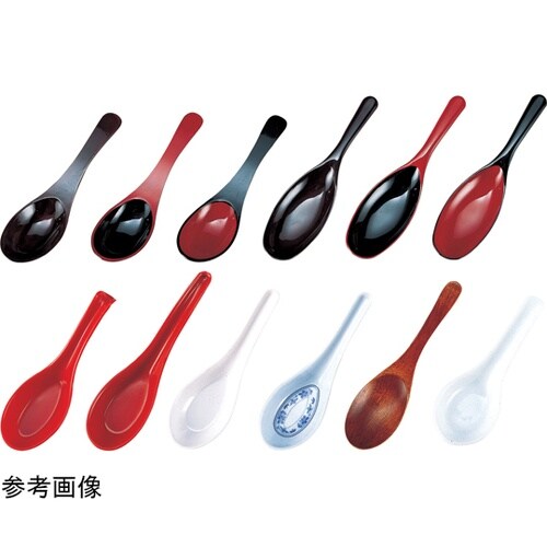 木製15cm チリレンゲ ふき漆 859