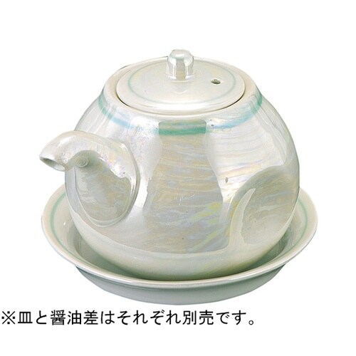 陶)丸醤油差受皿 銀霞 51272584