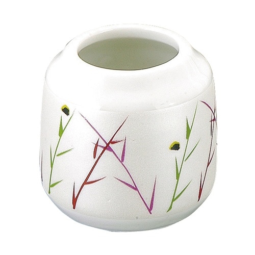 陶)楊枝立て 銀彩若草 51272603