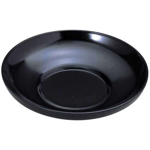 2.8寸 ダルマ茶托 黒 7500035