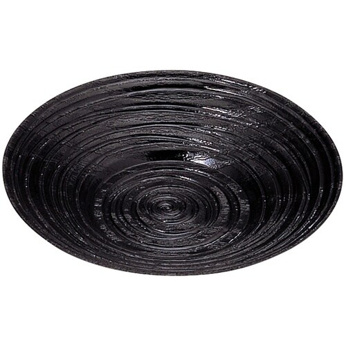 3.6寸 宴乱筋茶托 黒 7500017