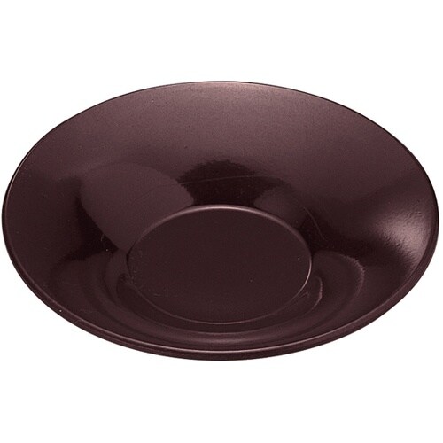 3.6寸 朝顔茶托 溜 75000200