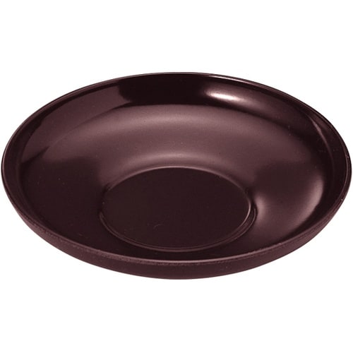 3.6寸 ダルマ茶托 溜 9007296