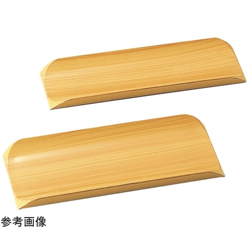 18cm まゆ型おしぼり受け(小)白木塗