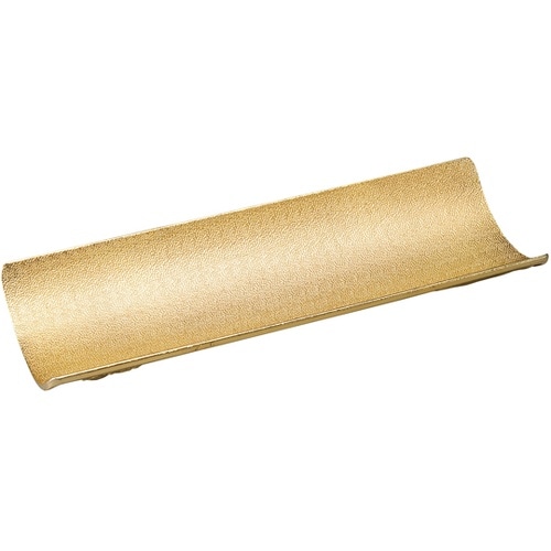 メタルおしぼり受け 竹型ゴールド 513