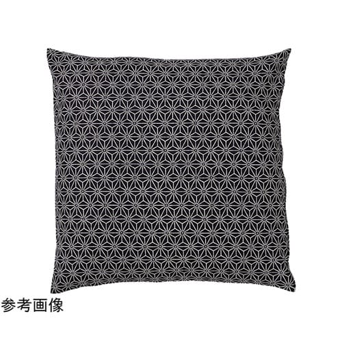 座布団カバー 麻の葉(紺)40×40 8