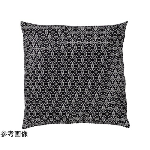 座布団カバー 麻の葉(紺)50×50 8
