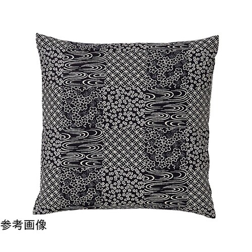 座布団カバー 七宝(紺)45×45 80