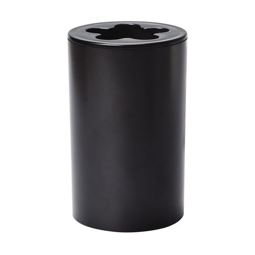 はぶらし立て(丸)ブラックOM 8101