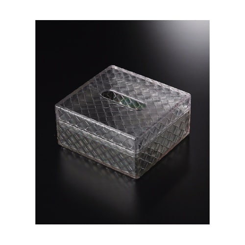 ティッシュBOX(小)クリアOMセット