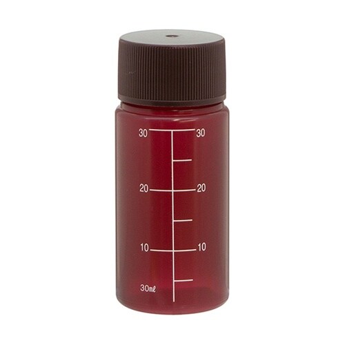 NK茶投薬瓶 30mL 白色目盛 ノーマ