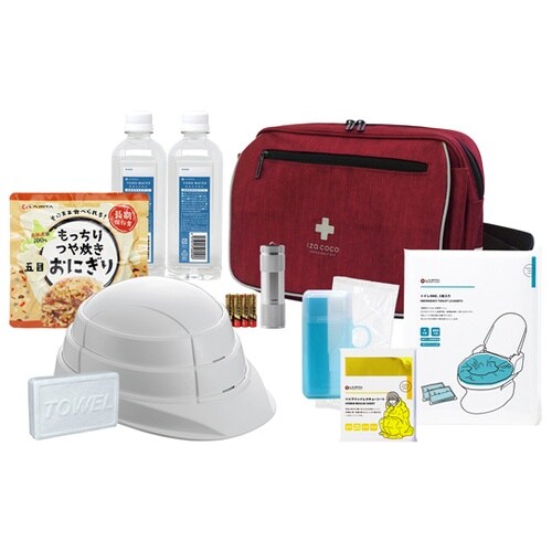 椅子掛け用防災セット 【ライトβ】 ワイ