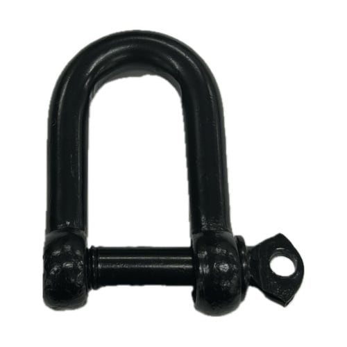 ネジシャックル 黒 12mm BK−10