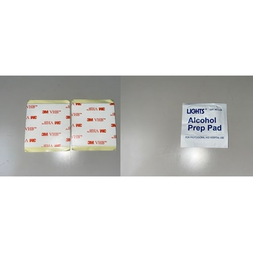 接着パッド 白40×40 2枚入りパック