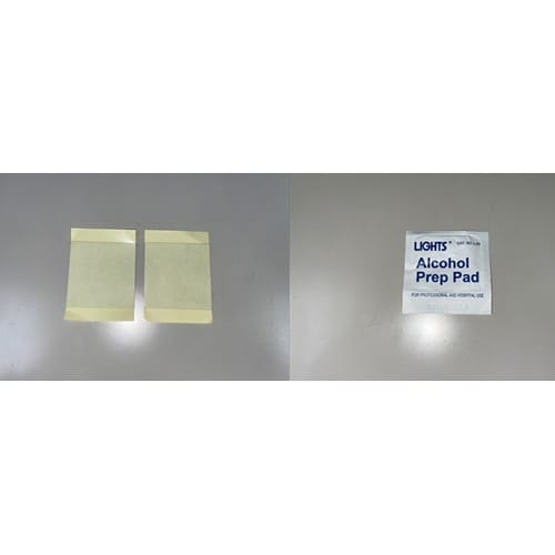 接着パッド 黒50×50 引抜剥離紙付き