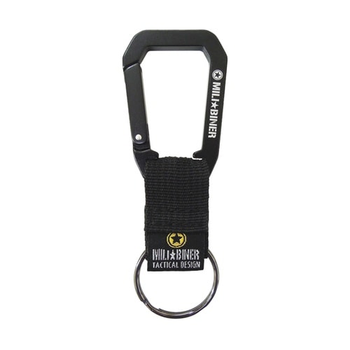 MB ミリタリーカラビナ ストラップ 黒