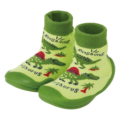 ソックスシューズ M ディノサウルス ピ