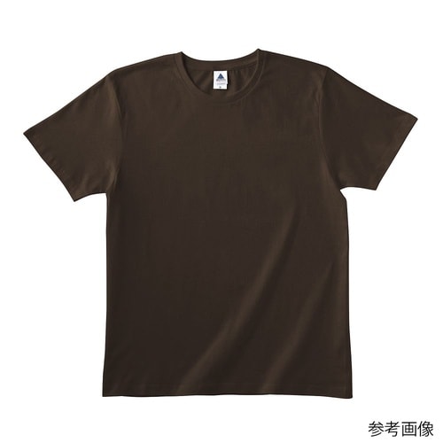 ベーシックスタイルTシャツ ブラウン X