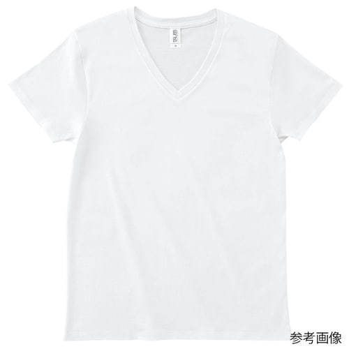 スリムフィットVネックTシャツ ホワイト