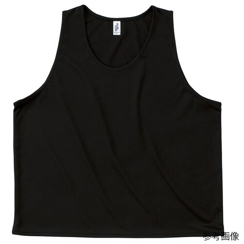 ファイバードライ ビブス ブラック L