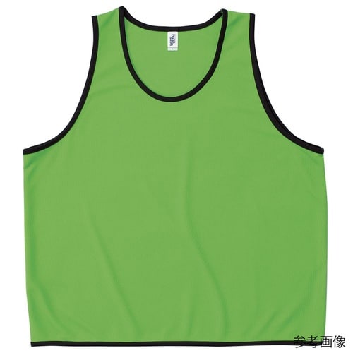 ファイバードライ ビブス 蛍光グリーン