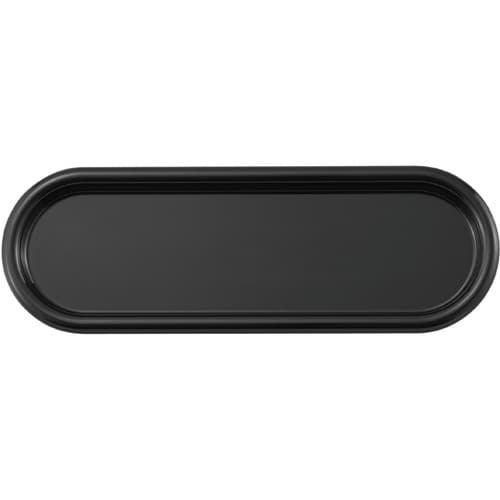 きのこシリーズ オーバルトレー ブラック