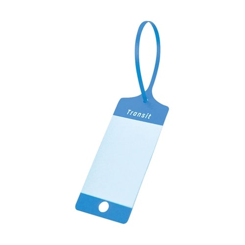 ネームタグ トランジット ブルー 1組(