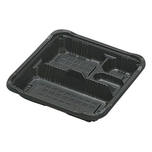 憩いRP−1−1H黒E本体耐熱弁当容器5