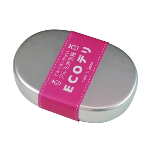 ECOデリ アルミ弁当箱 小判型 S 8