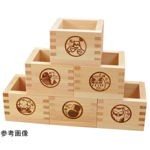 ひのき 縁起桝 招福助 83868