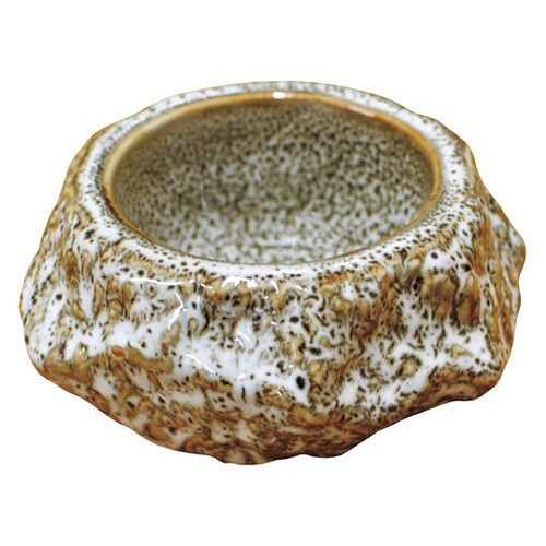 岩石 薬味入れ(フタなし)ゆず白 794