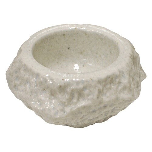 岩石 薬味入れ(フタなし)白 79448