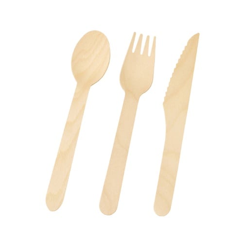 木製カトラリー3点セット 79949