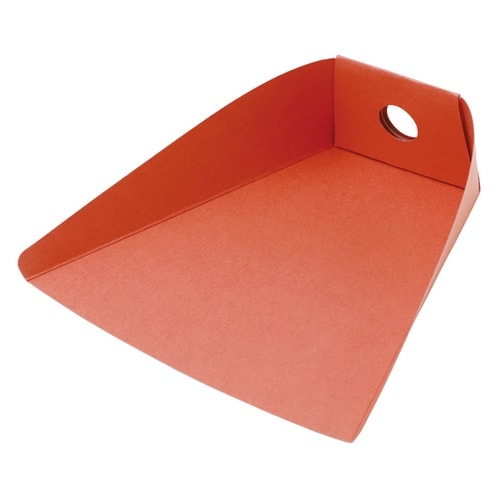 モダン ちりとり べんがら 78532