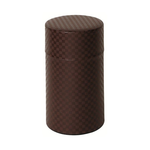 ぽッ・かん モダン市松 茶 L 7834