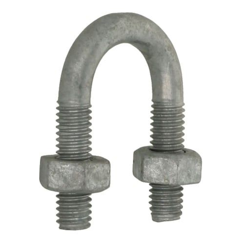 Uボルト ドブ 15A 3/8×1/2