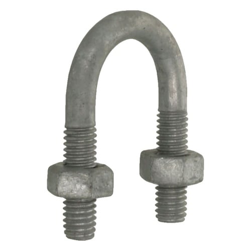 Uボルト ドブ 20A 3/8×3/4